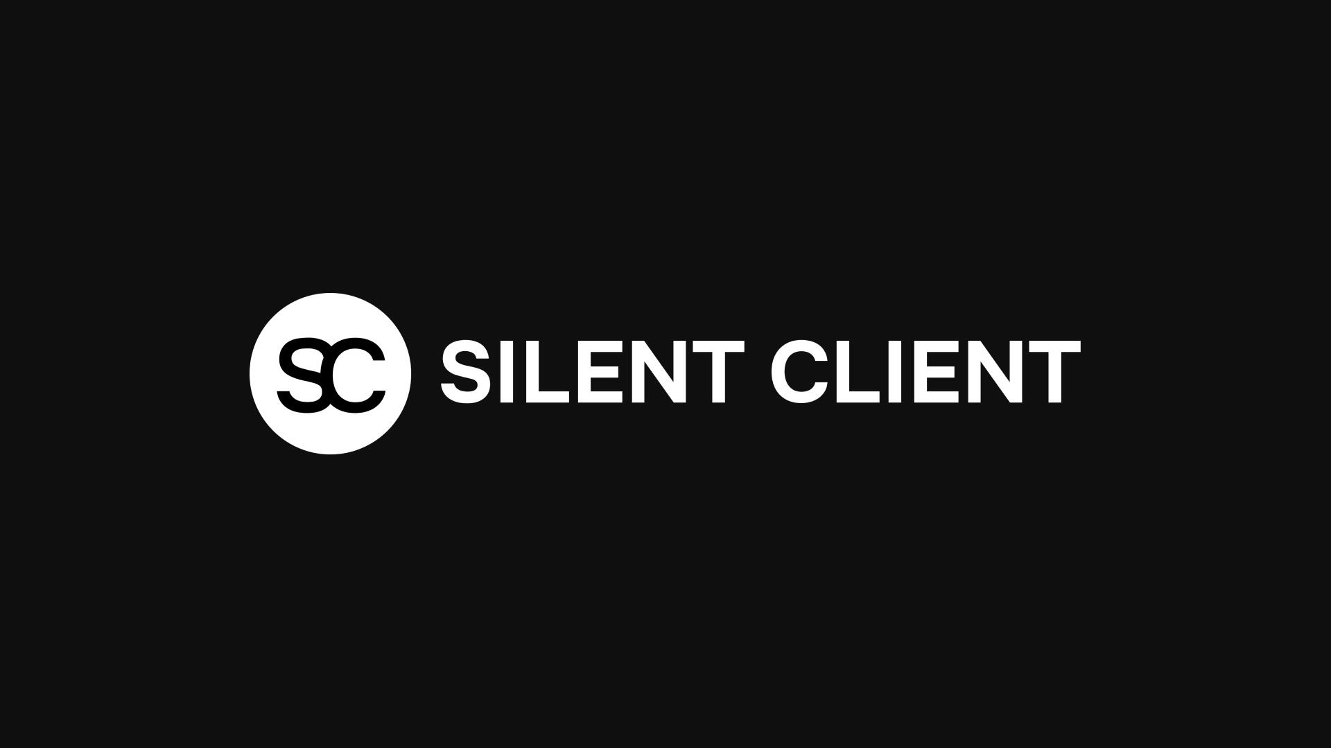 Discovery splash banner for Silent Client Discord server