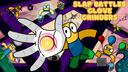 Discovery splash banner for Slap Battles: Glove Grinders Discord server