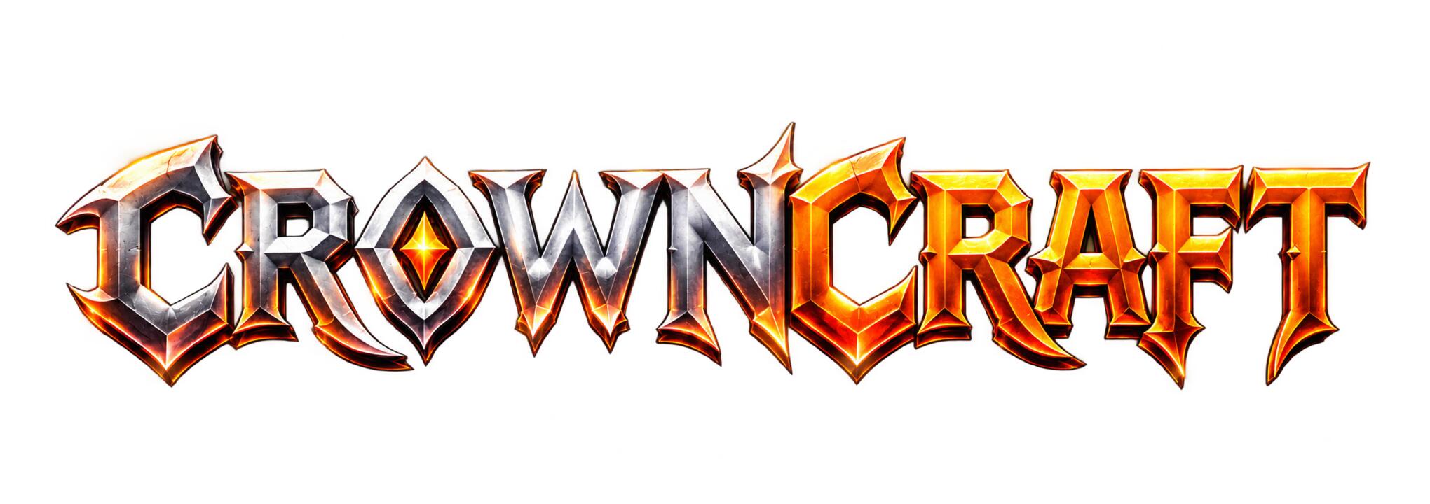 Discovery splash banner for CrownCraft Network Discord server
