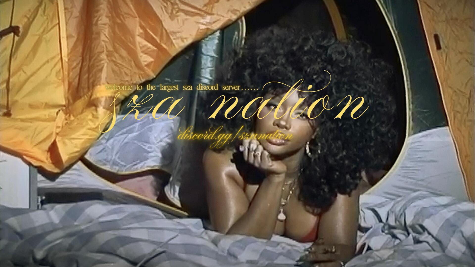 Discovery splash banner for sza nation Discord server