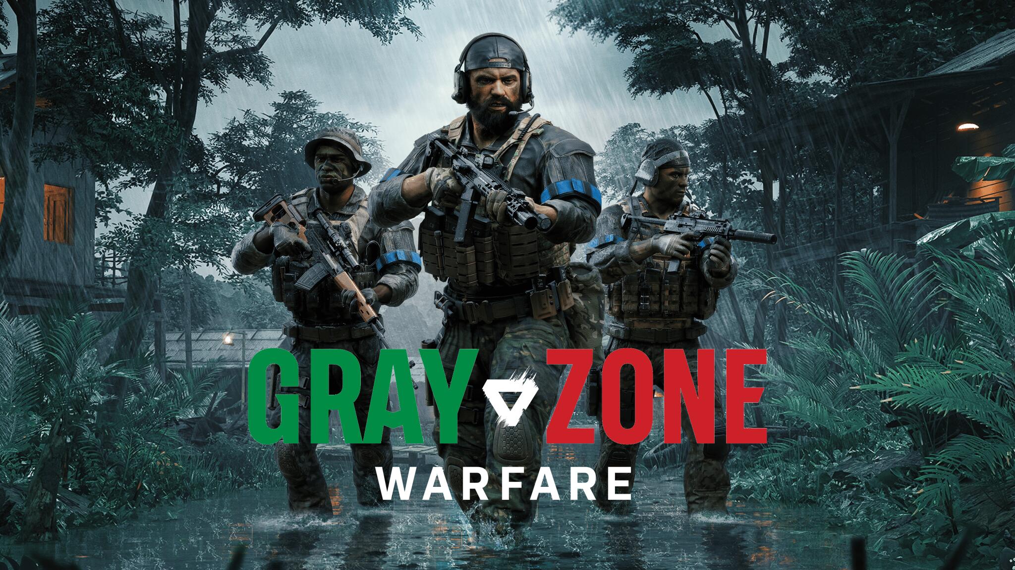 Discovery splash banner for Gray Zone Warfare - Italia Discord server