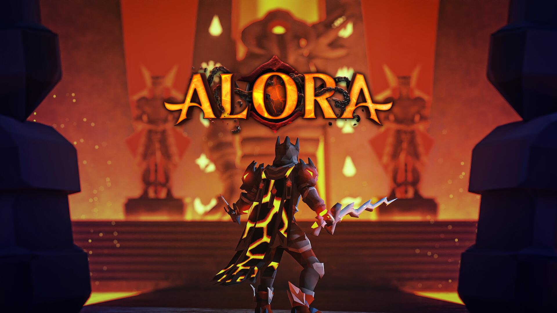 Discovery splash banner for Alora Discord server