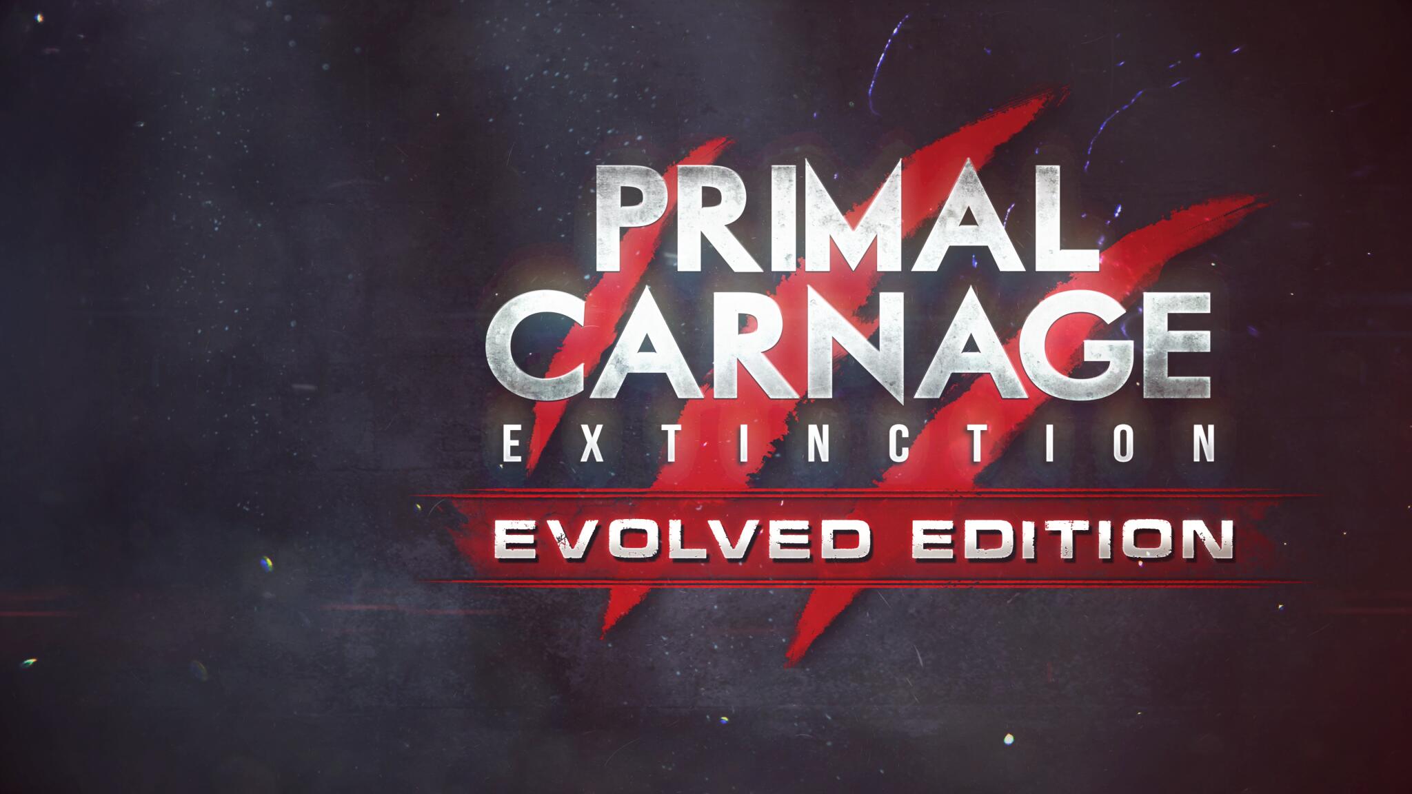 Discovery splash banner for Official Primal Carnage Discord server