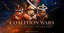 Discovery splash banner for COALITION WARS Discord server