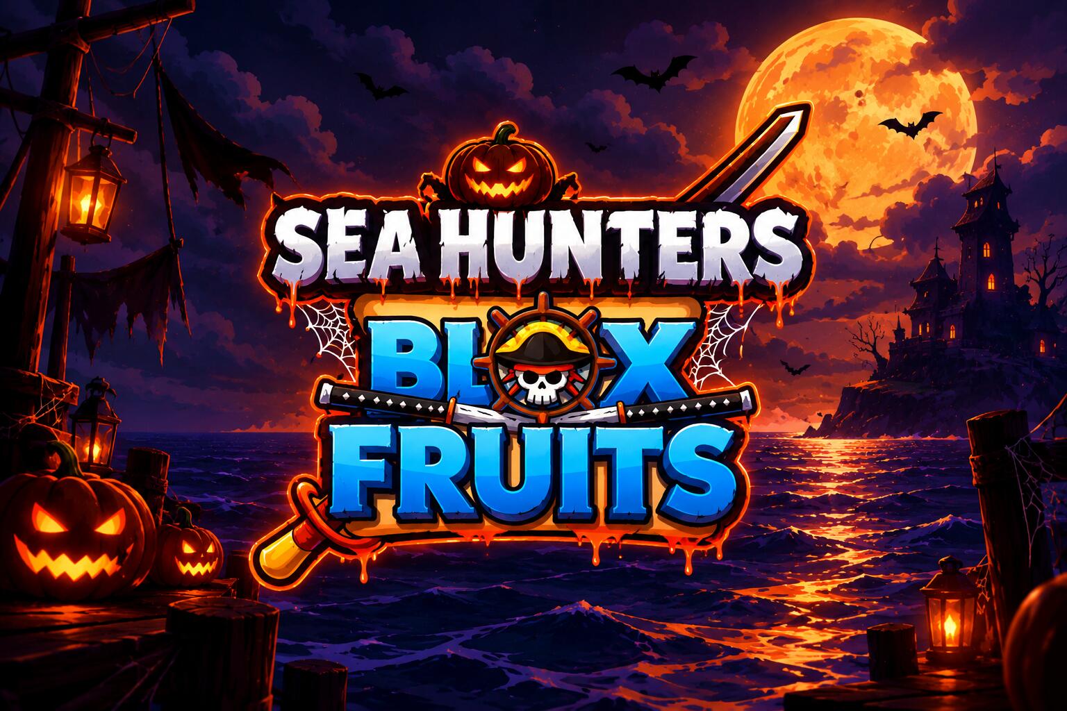 Discovery splash banner for Sea Hunters | Blox Fruits Sea Events, Sea Hunt & Leviathan ๐ Discord server