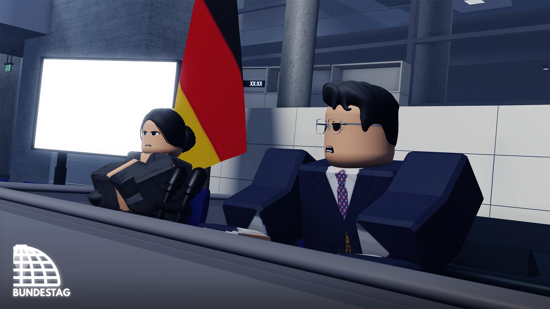 Discovery splash banner for Bundestag RBLX | Bundesrep. Deutschland Discord server