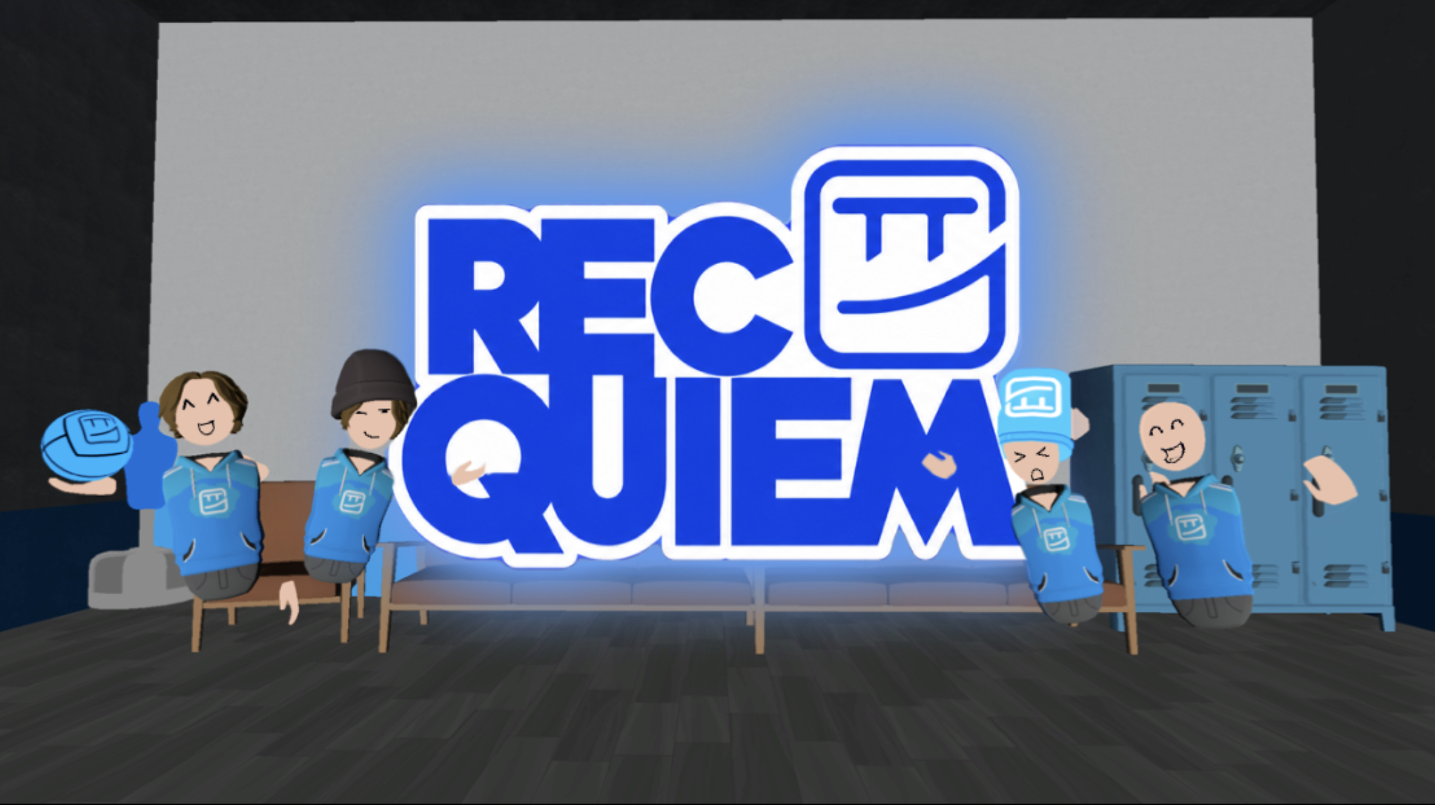Discovery splash banner for RecQuiem | Official + Revium 2025 Discord server