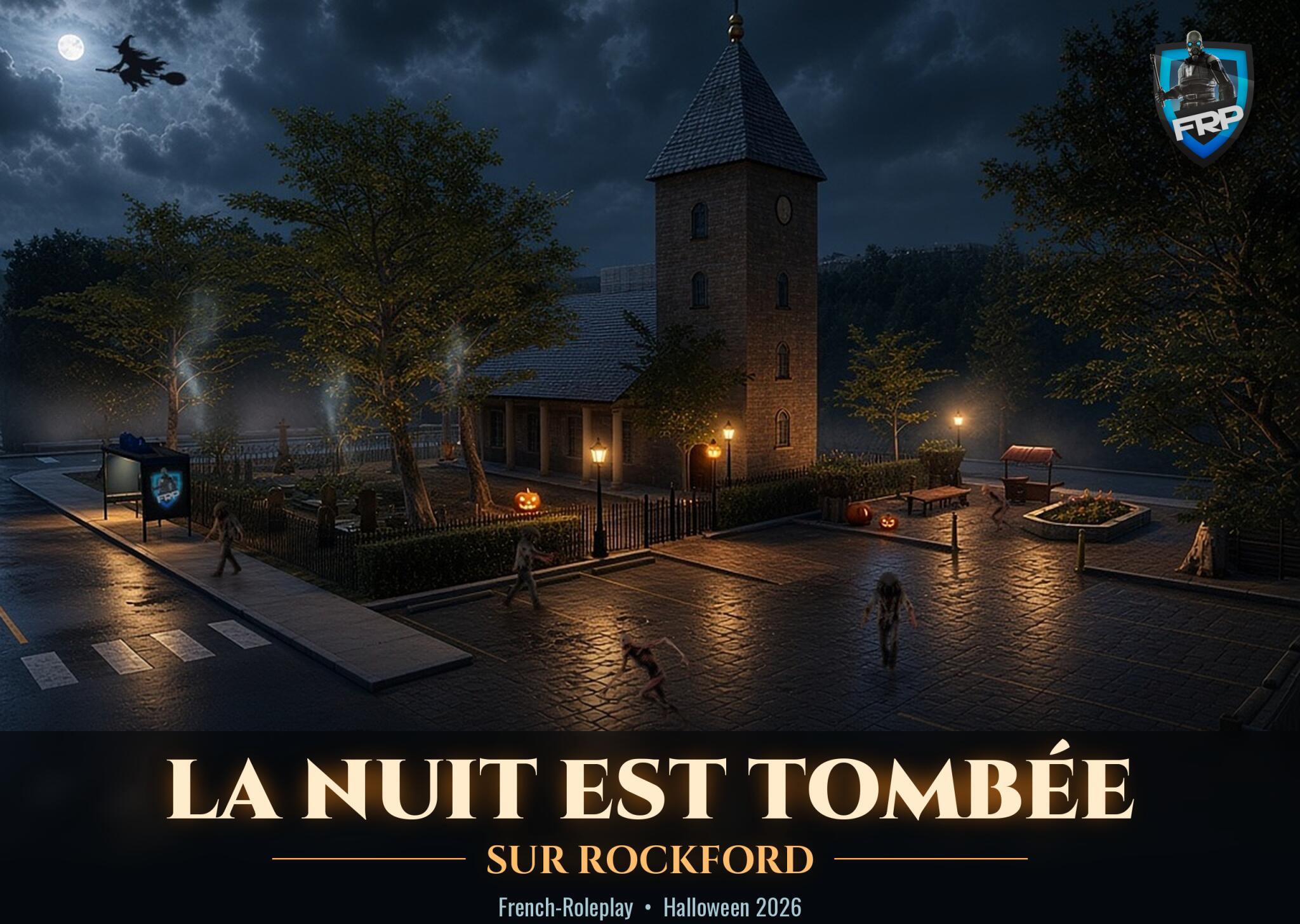 Discovery splash banner for French-Roleplay (FRP) Discord server