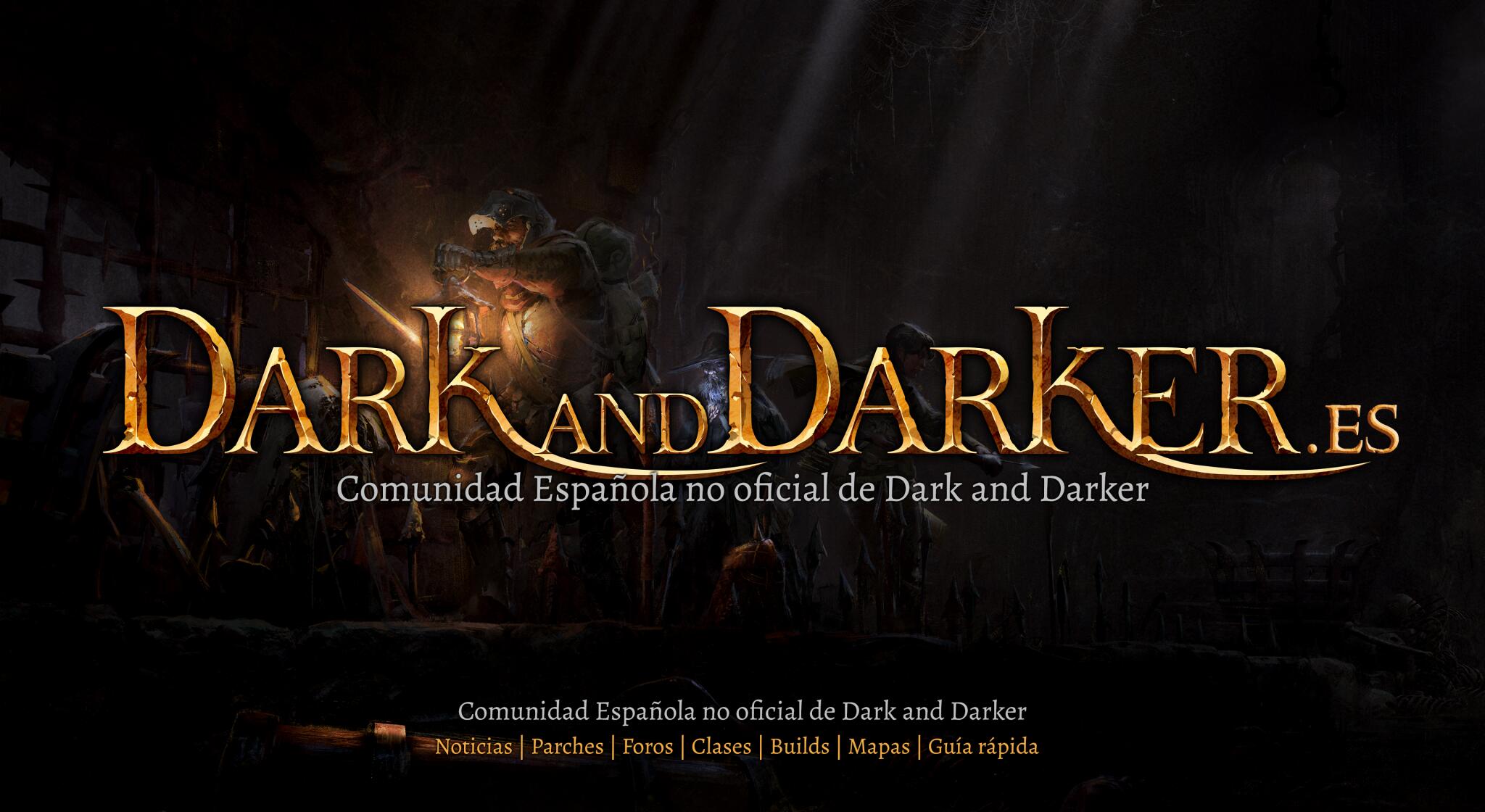 Discovery splash banner for Dark and Darker ESP Discord server