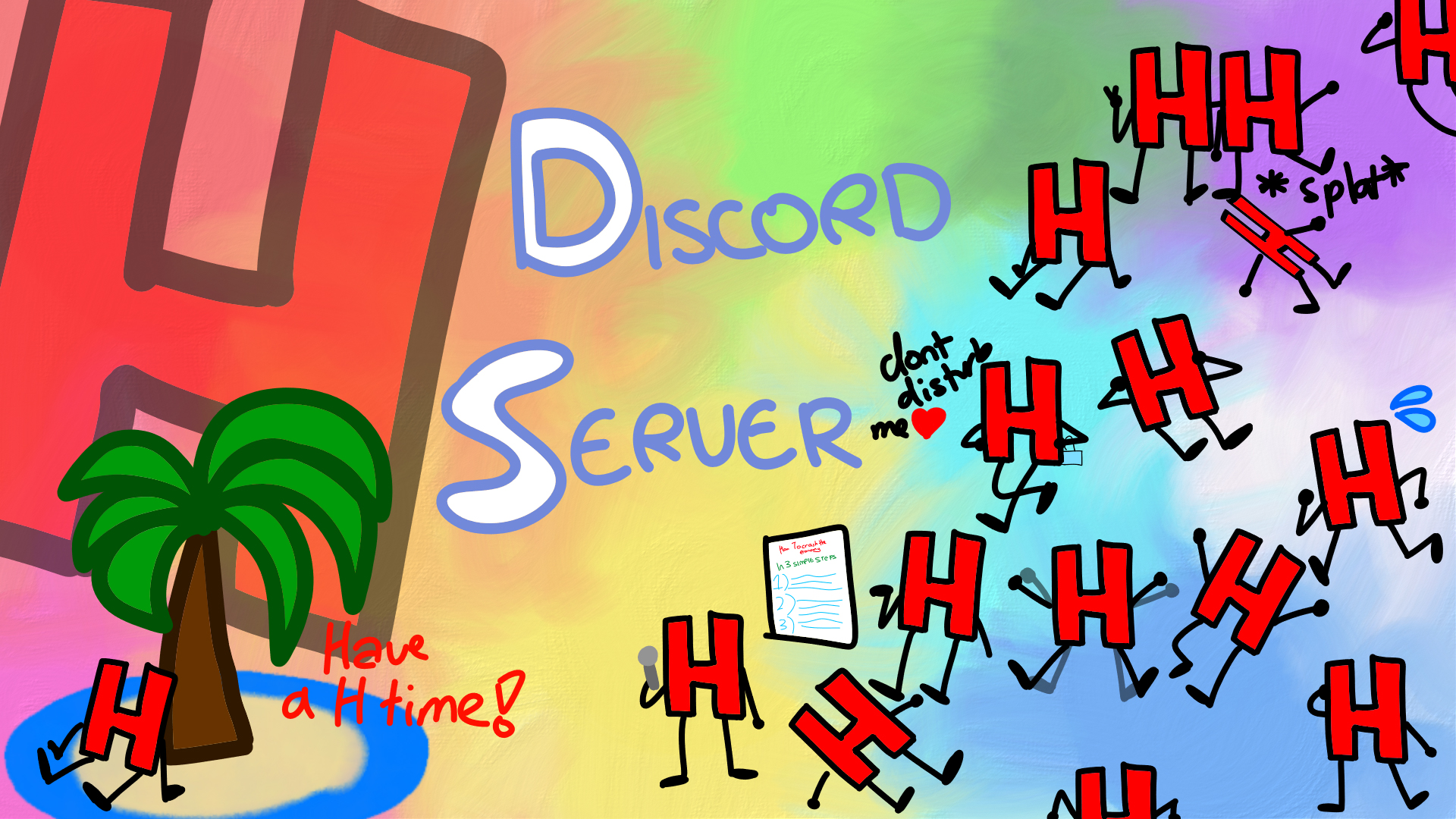 Discovery splash banner for h. Discord server