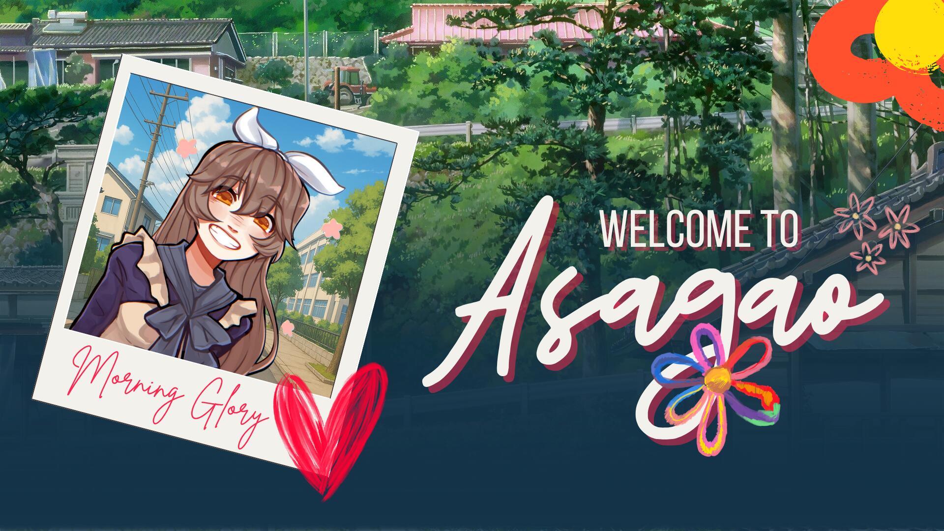 Discovery splash banner for Asagao・ Social ・ Anime ・ Chatting ・ VC ・ Giveaways Discord server