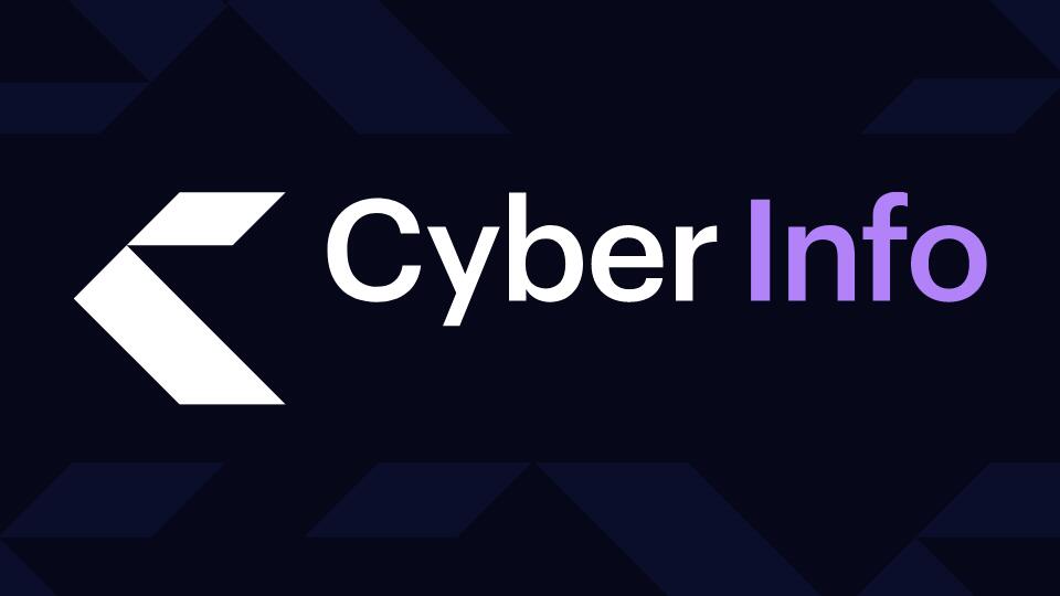 Discovery splash banner for Cyber Info Discord server