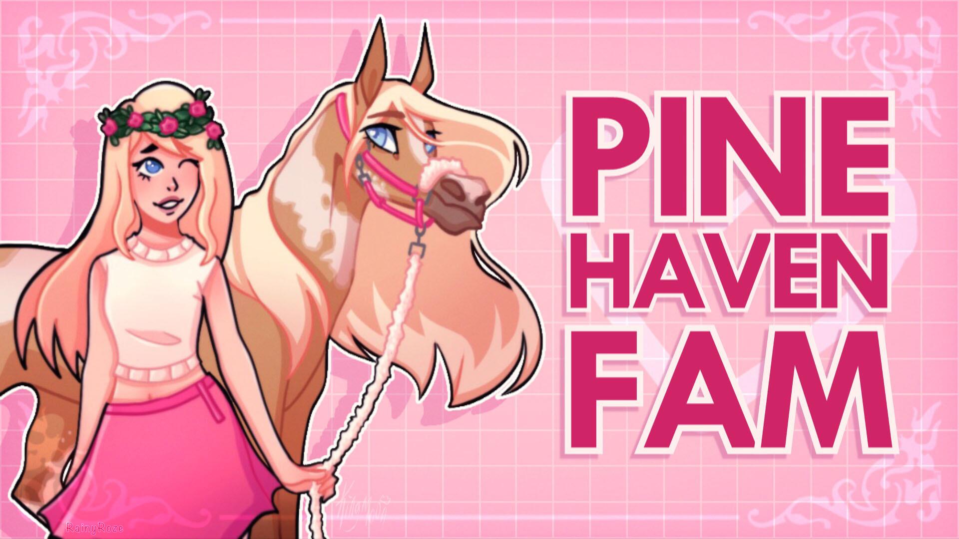 Discovery splash banner for Pinehaven's Horse Game Hub Discord server