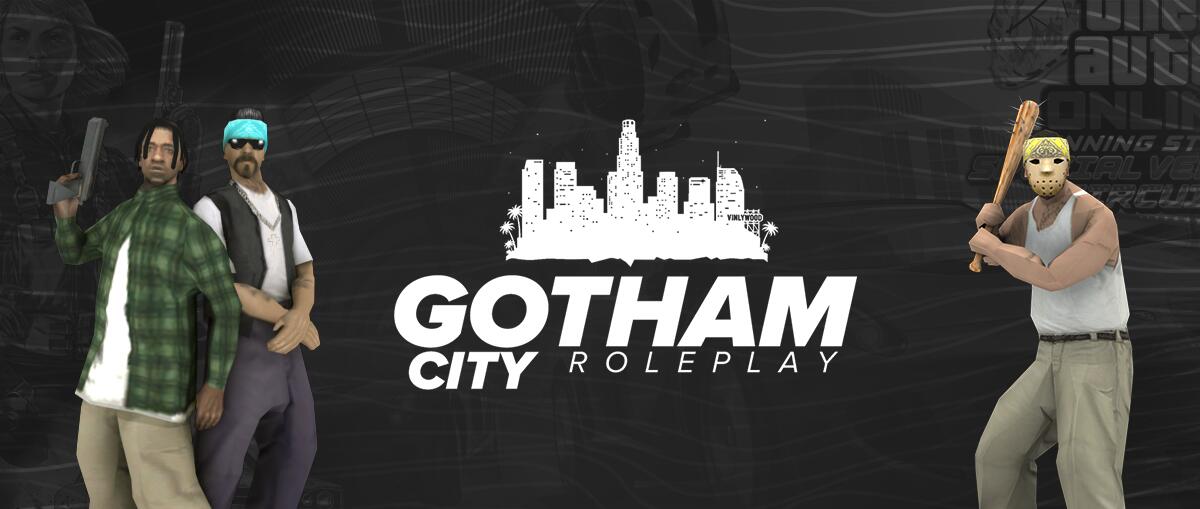 Discovery splash banner for Gotham City – Oficial Discord server