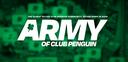 Discovery splash banner for Army of Club Penguin Discord server