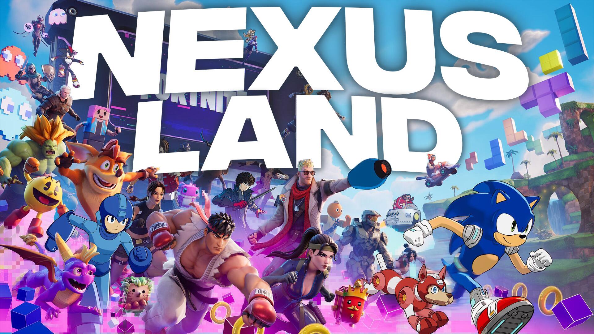Discovery splash banner for Nexus Land Discord server