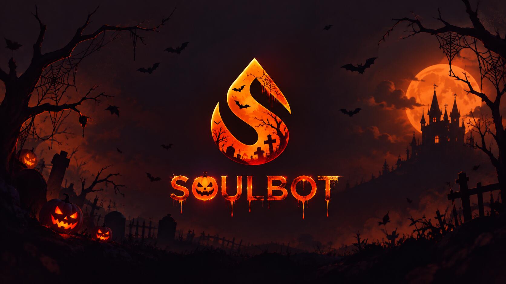 Discovery splash banner for Soulbot - Support Discord server