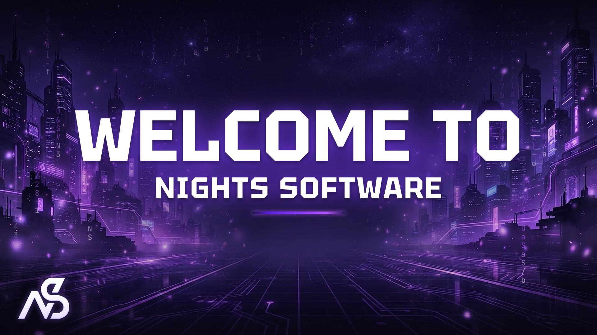 Discovery splash banner for Nights Software FiveM Discord server
