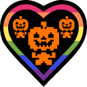Discovery icon for Deltarune: scary month or something idk Discord server